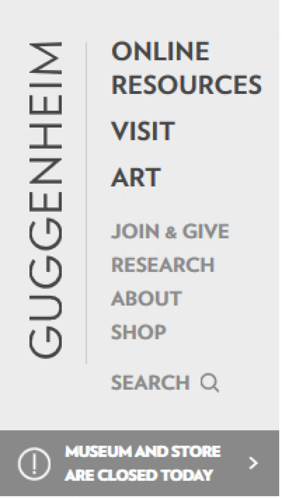 The Solomon R. Guggenheim Museum!